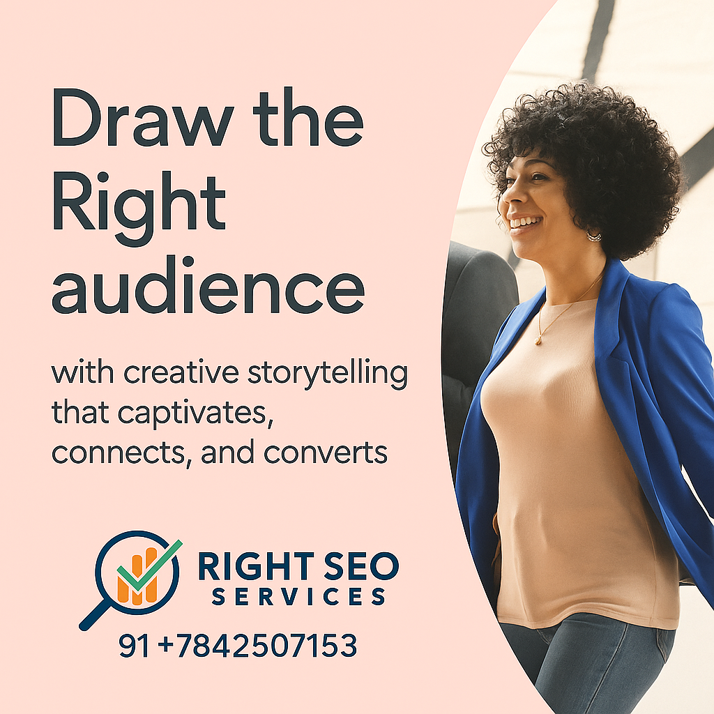 draw the right audience with creative story telling