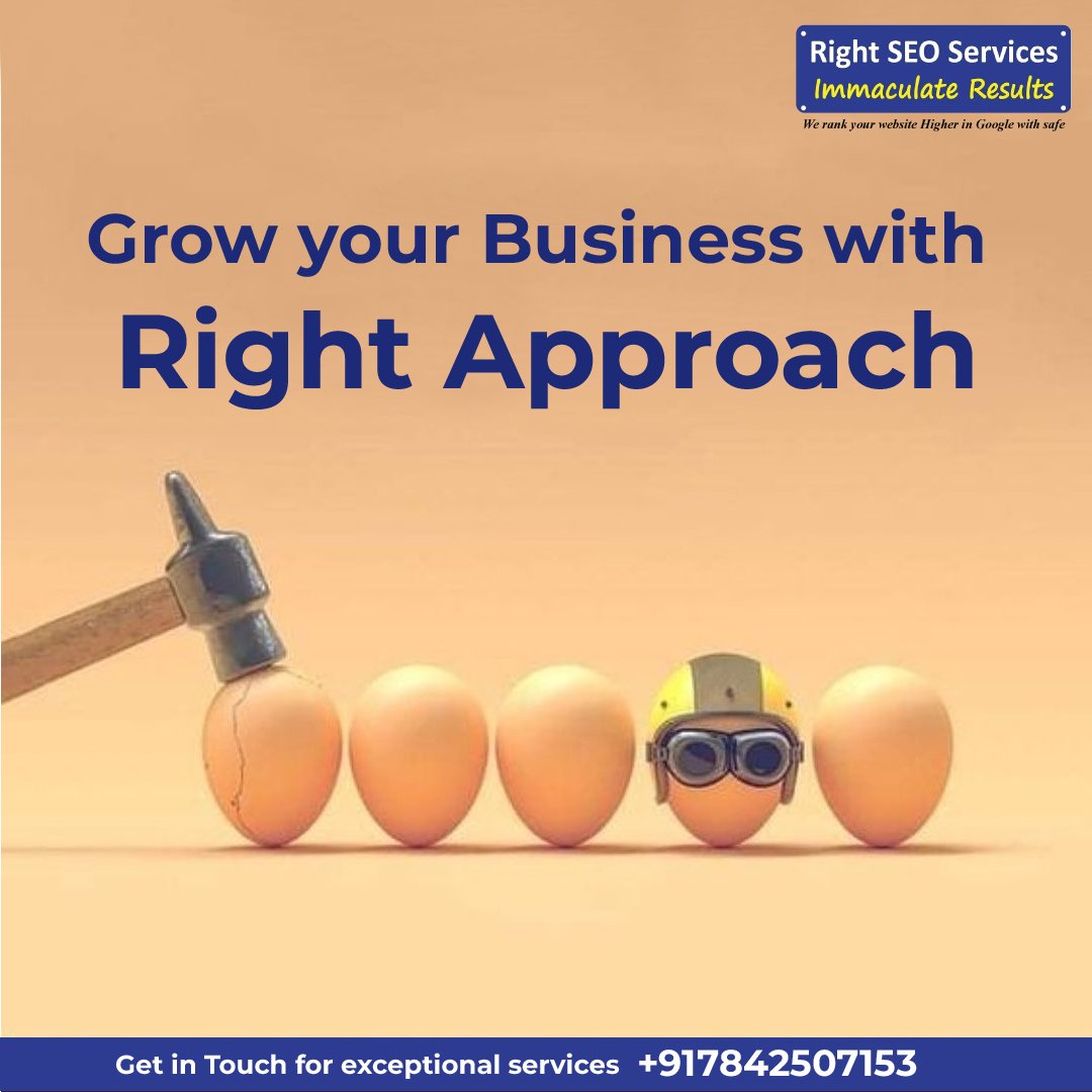 Grow your business with right approach